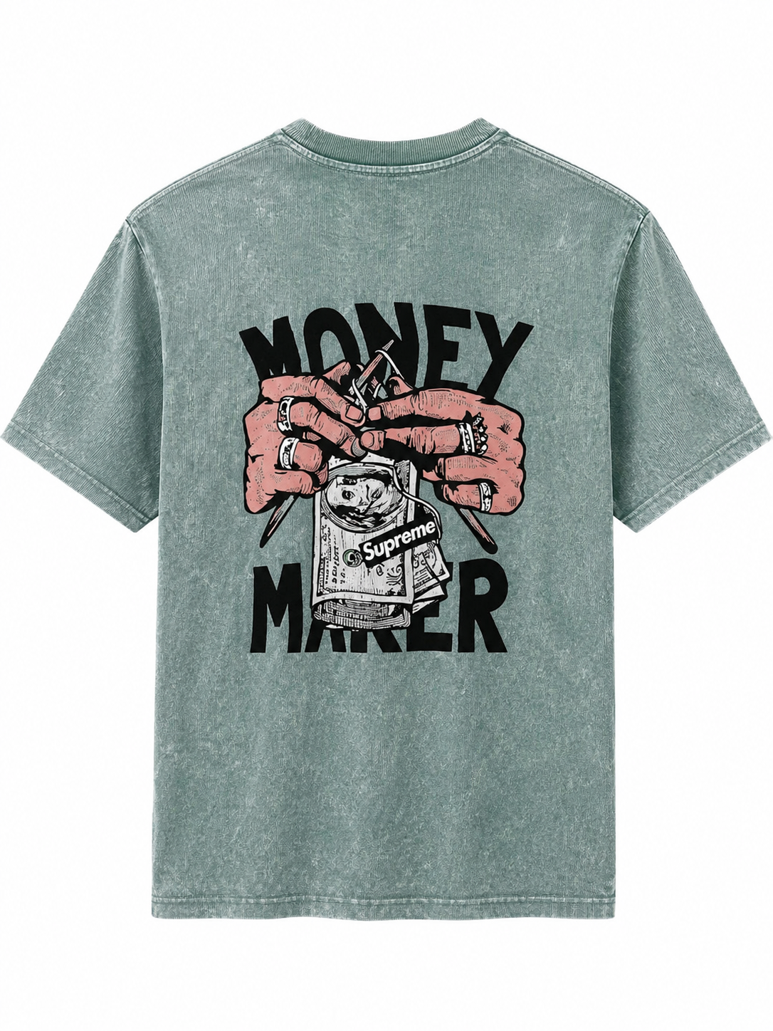 Drop shoulder T-shirt - Image 2